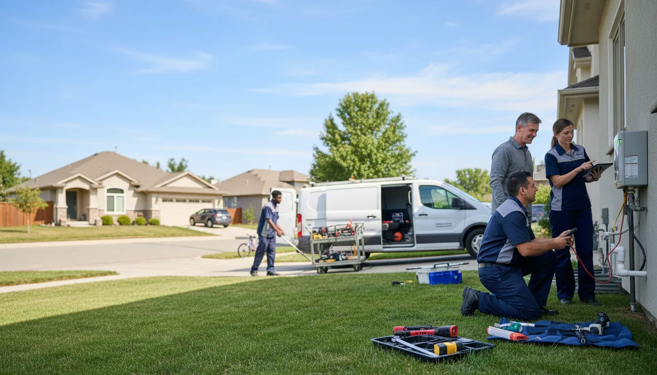 Tankless water heater service in Orviston, PA